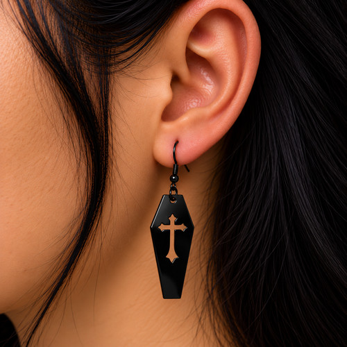 Spooky halloween earrings - spooky,
