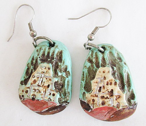 Vintage plaster abode dangle - vintage,