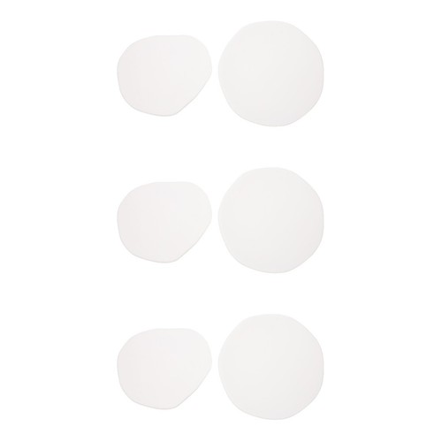 White jewelry storage plate - white,