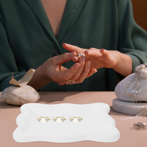 Jewelry rings dish tray - dish,